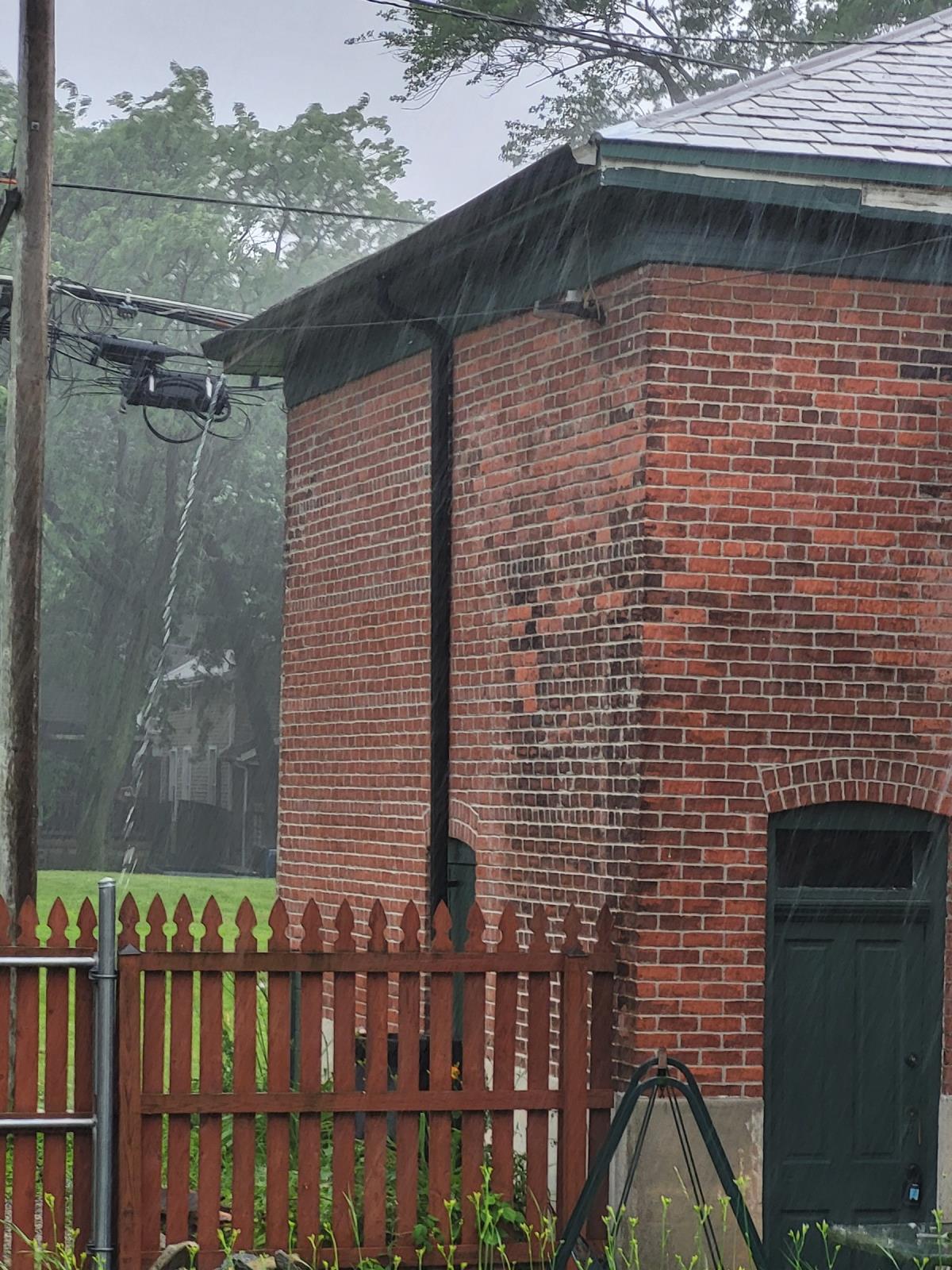 Summer rain in Fort Wayne